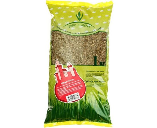 Семена газонной травы Абсолют Грин Евро-Гном 1 кг 705 4627129770759 