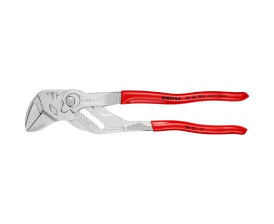 Переставные клещи-ключ Knipex 52 мм (2""), длина 250 мм, хром, 1К ручки, KN-8603250SB – изображение 9