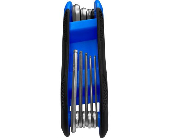 Набор имбусовых складных шестигранных ключей vertextools 1.5–8, 8 предметов 1634-8 – изображение 3