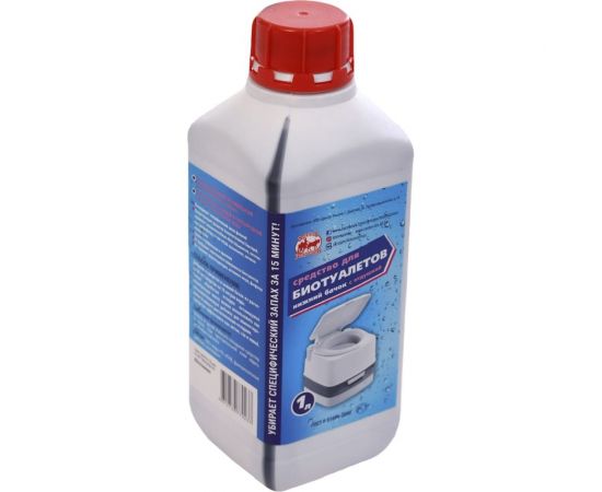 Средство для биотуалетов 1 л, нижний бачок, с отдушкой Артель Золотарь 3010201 