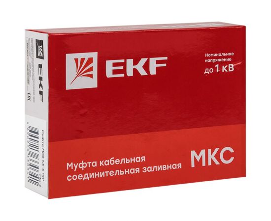 Соединительная заливная муфта EKF МКС 6-25 мм2 PROxima mks-3 