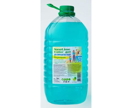 Гель для стирки цветных вещей Neoline Color gel ромашковое поле, 5 л 143043 