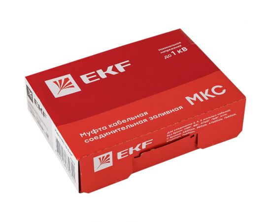 Соединительная заливная муфта EKF МКС 6-25 мм2 PROxima mks-3 – изображение 2