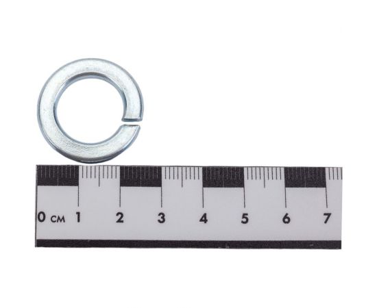 Пружинная шайба ЦКИ DIN 127, М16 гровер, Ц 200 шт 61222 – изображение 3