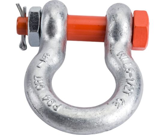 Такелажная омегообразная скоба со шплинтом HAKLIFT грузоподъемность 6,5 т SAK65PLBP – изображение 2