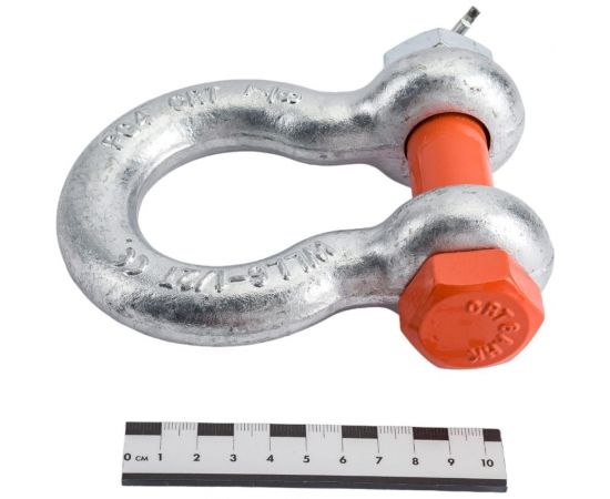 Такелажная омегообразная скоба со шплинтом HAKLIFT грузоподъемность 6,5 т SAK65PLBP – изображение 4
