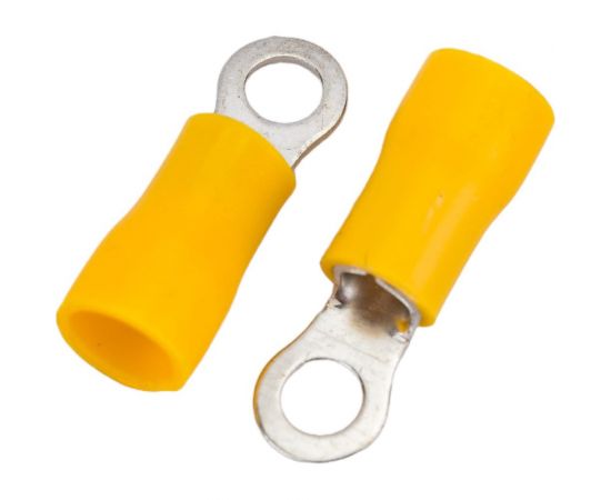 Кольцевая изолированная клемма Nord-Yada 4.3мм 4-6кв.мм (желтая) (НКи 6.0-4 / НКи5,5-4) 906359 