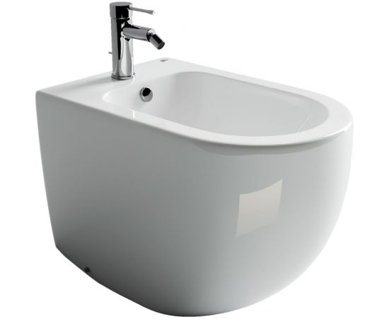 Напольное биде Ceramica Nova METROPOL Rimless, 1 отверстие под смеситель, с крепежом CN4005 