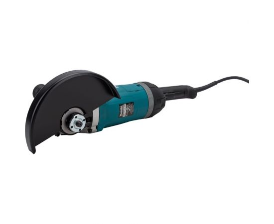 Угловая шлифовальная машина Makita 230 мм, 2700 Вт, 6600 об., плавн. пуск, антивиб рук., антирестарт, расцепляющая муфта, тормоз дв., суперфланец, 6.5 кг GA9080FX1 