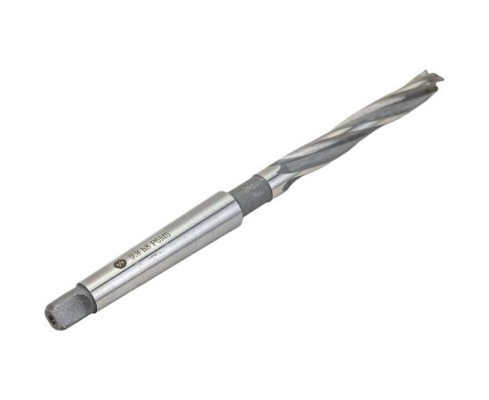 Зенкер для глухих отверстий (9.8х87х168 мм; КМ1; Z=3; h8; Р6М5; 2323-0505; ГОСТ 12489-71) ИНСТУЛС 00001612570 – изображение 4
