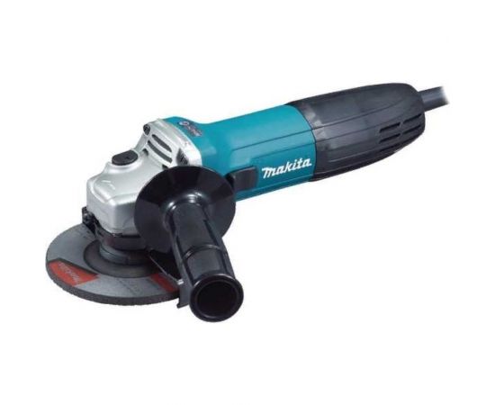 Угловая шлифовальная машина Makita ф115мм, 720 Вт, 11000 об\м, плавный пуск, антирестарт 1.8 кг GA4530R – изображение 2