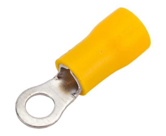 Кольцевая изолированная клемма Nord-Yada 4.3мм 4-6кв.мм (желтая) (НКи 6.0-4 / НКи5,5-4) 906359 – изображение 5
