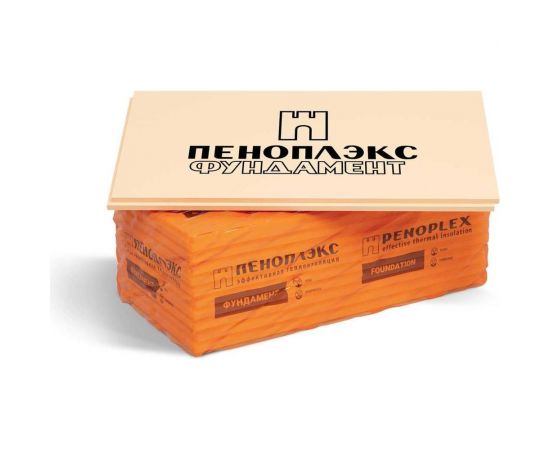 Экструдированный пенополистирол PENOPLEX Фундамент 50x585x1185 мм, упаковка 7 шт. TU0-0001956 – изображение 2