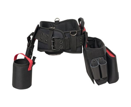 Пояс монтажника EKF с 3 сумками и разгрузочными ремнями C-15 – изображение 4