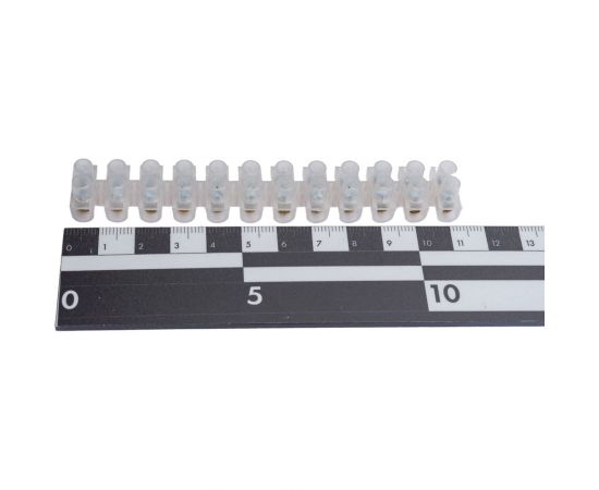 Винтовой зажим TDM ЗВИ-5 полипропилен 0,75-4мм2 12пар 100С белый SQ0510-0022 – изображение 3