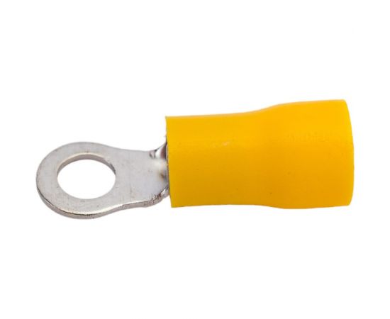Кольцевая изолированная клемма Nord-Yada 4.3мм 4-6кв.мм (желтая) (НКи 6.0-4 / НКи5,5-4) 906359 – изображение 3