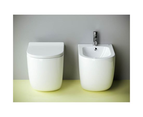 Напольное биде Ceramica Nova METROPOL Rimless, 1 отверстие под смеситель, с крепежом CN4005 – изображение 6