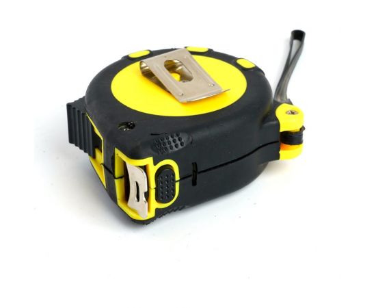 Рулетка STEKKER 5 м х 16 мм, магнит, прорезиненное покрытие, MTS-5, 39783 – изображение 2