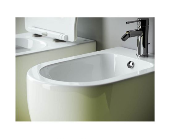 Напольное биде Ceramica Nova METROPOL Rimless, 1 отверстие под смеситель, с крепежом CN4005 – изображение 7