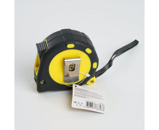 Рулетка STEKKER 5 м х 16 мм, магнит, прорезиненное покрытие, MTS-5, 39783 – изображение 3