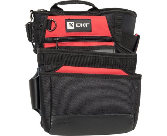 Пояс монтажника EKF с 3 сумками и разгрузочными ремнями C-15 – изображение 7