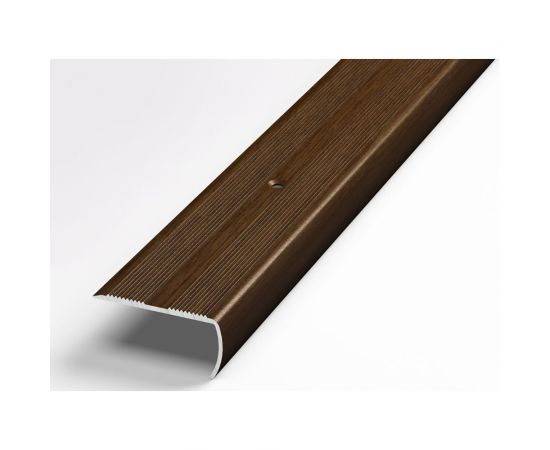 Порог угловой алюминиевый декоративный (40х20 мм, 1,8 м, Венге) ЛУКА 00000002278 