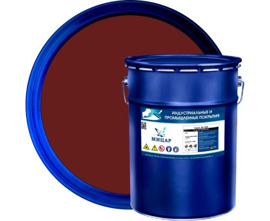 Грунт Мицар ХС-068 20 кг, красно-коричневый 00000000922 