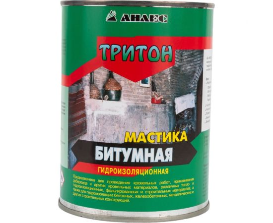 Битумная мастика Анлес Тритон 1л/0,8кг 70237 
