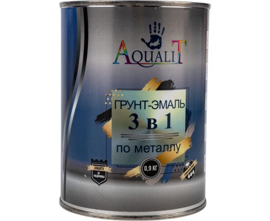 Грунт-эмаль Aqualit 3 в 1 желтая, 0.9 кг pvpsz019 – изображение 5
