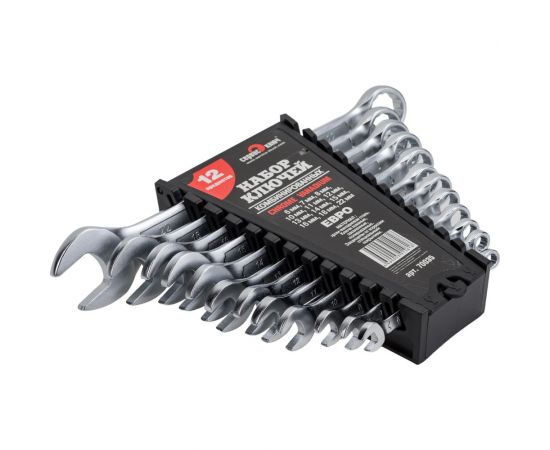 Набор ключей СЕРВИС КЛЮЧ 12 предметов ЕВРО CR-V 70035 – изображение 3