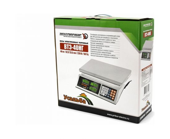 Электронные торговые весы ЭЛЕКТРОПРИБОР ВТЭ-40НГ – изображение 2