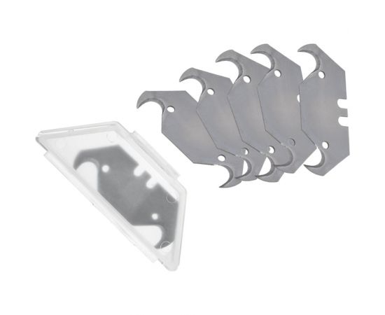 Лезвия сменные SX66C-5 19 мм, 5 шт, крючкообразные Attache Selection 1432272 