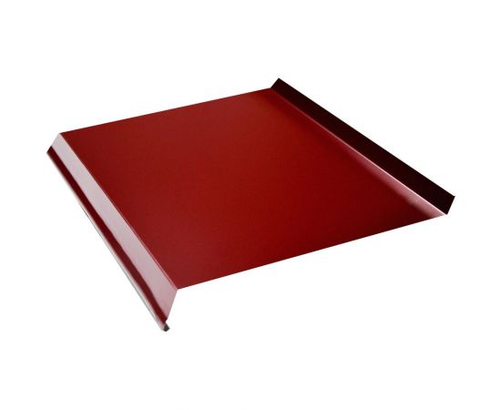 Отлив ТАВРОС 0.4х200х2000 мм, полиэстер, глянец, RAL 3005 винно-красный 3000746 