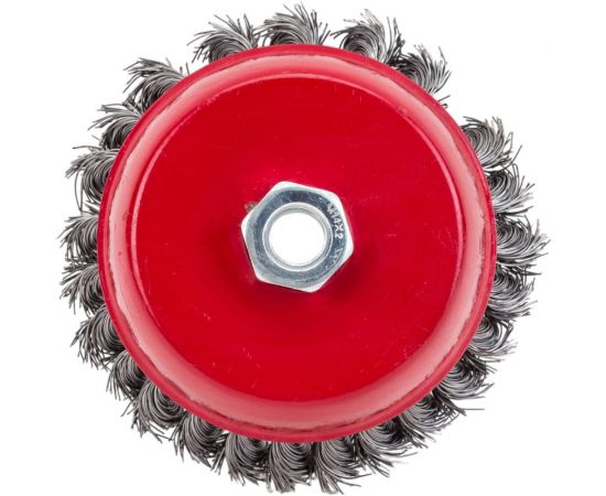 Кордщетка чашечная для УШМ (витая жесткая) 125 мм Профессионал 9632 