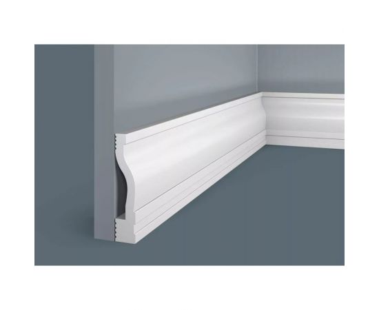 Плинтус Cosca decor PX017 95x20 мм, 2000 мм, экополимер СПБ083720 