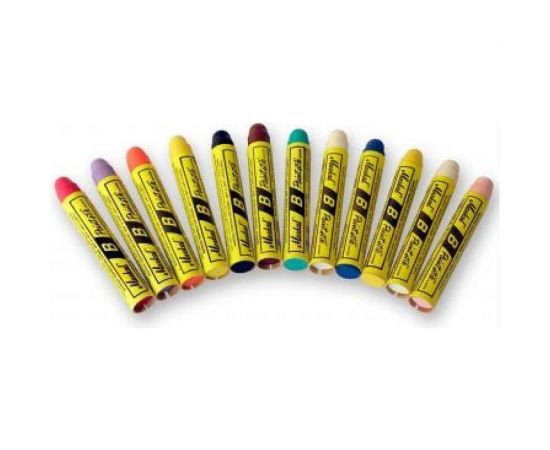 Твердый маркер-краска Markal B Paintstik 1/2 желтый 80251 – изображение 3