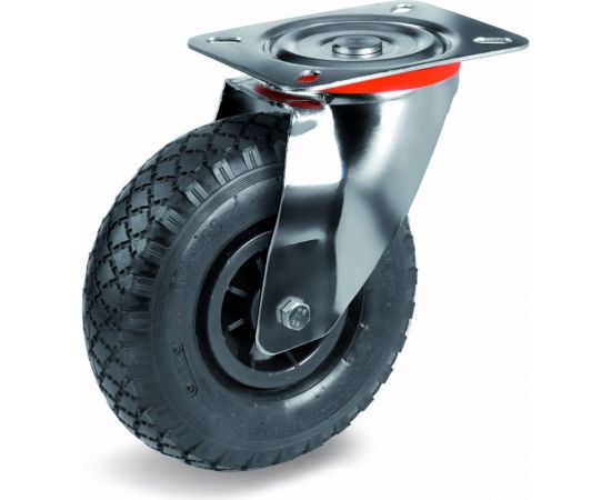 Колесо с вращающейся опорой и пластиной крепления (260 мм; 150 кг) Tellure rota 825702 – изображение 3