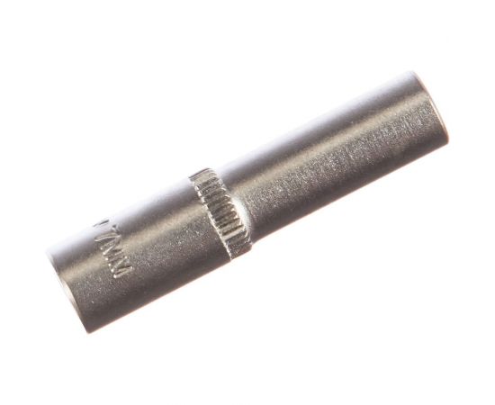 Головка торцовая удлиненная МАСТЕР (7 мм; 1/4""; Cr-V; FLANK) Зубр 27717-07 – изображение 2