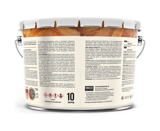 Деревозащитное средство Текстурол тиксо рябина 10л 90002002865 – изображение 4