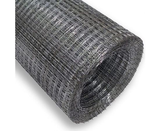 Сварная оцинкованная сетка KBR диаметр проволоки 0.6 мм, ячейка 10x10 мм, 1х15 м KBR10100615ZNA – изображение 3