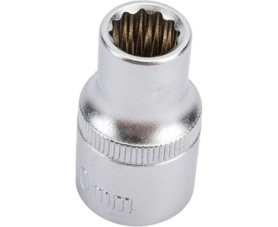 Головка торцевая 12-ти гранная, 10 мм, 1/2"" АвтоDело 39780 15372 – изображение 5