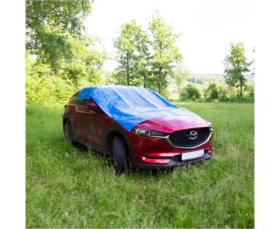 Тент универсальный укрывной с люверсами 6x8 м, 75 г/кв.м, полипропилен ООО Миротент МД-00000728 – изображение 4