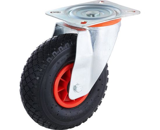 Колесо с вращающейся опорой и пластиной крепления (260 мм; 150 кг) Tellure rota 825702 – изображение 7