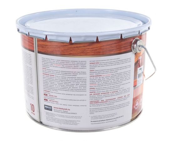Деревозащитное средство Текстурол тиксо рябина 10л 90002002865 – изображение 5
