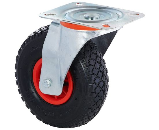 Колесо с вращающейся опорой и пластиной крепления (260 мм; 150 кг) Tellure rota 825702 – изображение 5