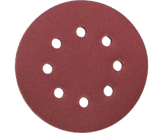 Круг абразивный шлифовальный под липучку с перфорацией 125 мм, Р180, 5 шт On 19-05-048 