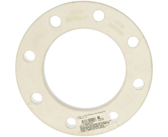 Пластиковый фланец PRO AQUA PP-R PN 10 белый 110 мм PA52110b 