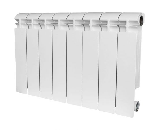 Биметаллический радиатор STOUT ALPHA 350 10 секций, боковое подключение SRB-2310-035010 RG00908P389EF3 