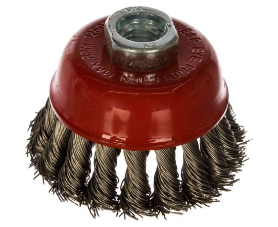 Щетка чашечная со жгутовой нержавеющей проволокой Эксперт 515 (75 мм; М14*2 мм) Профоснастка 20802003 