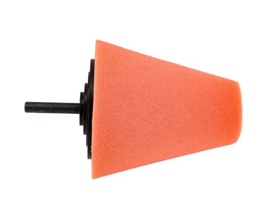 Губка полировальная конусная 80х30 мм для дрели Rockforce RF-PL80S 